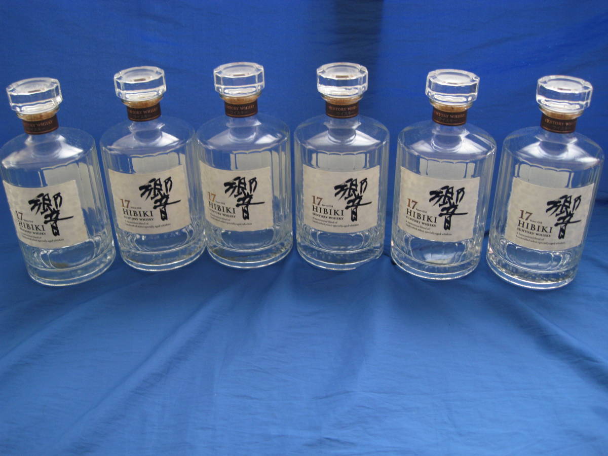 空瓶サントリー響17年700ml6本セット 【公式通販】