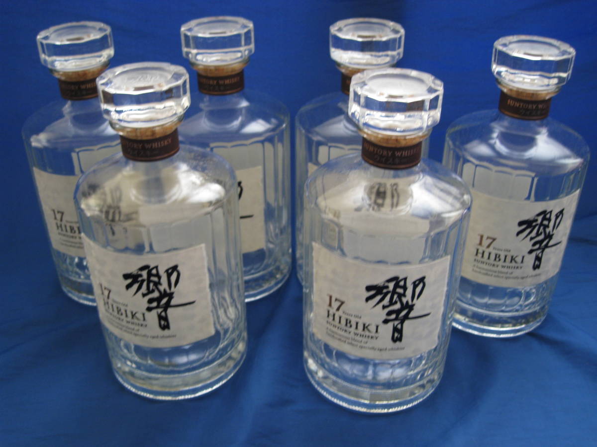 空瓶サントリー響17年700ml6本セット 【公式通販】