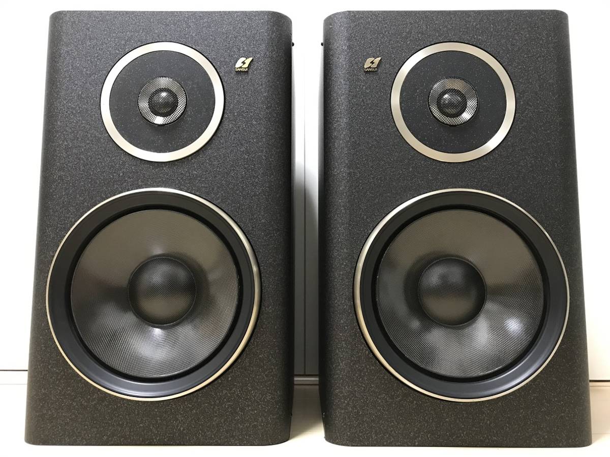 サンスイ スピーカー SP-100i エッジはオリジナルでリムに錆び無く超美