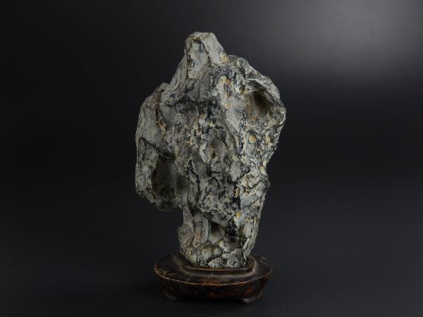 中国古玩 唐物 太湖石 奇石 鑑賞石 置物 時代物 極上品 初だし品 5240