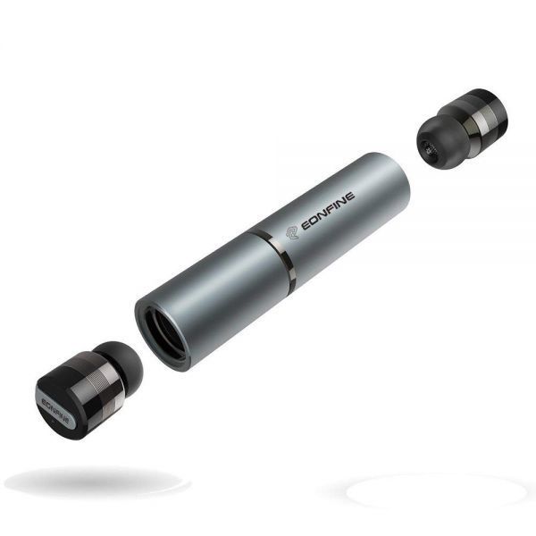 ☆新品未使用☆Eonfine Bluetooth イヤホン 完全ワイヤレス 超小型 左右独立型 超軽量 内蔵式マイク 技適認証済☆_1