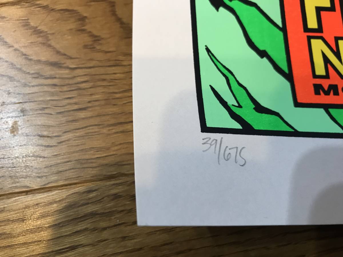 KOZIK POSTER 1996年 Limited Edition 限定675枚 シルクスクリーン