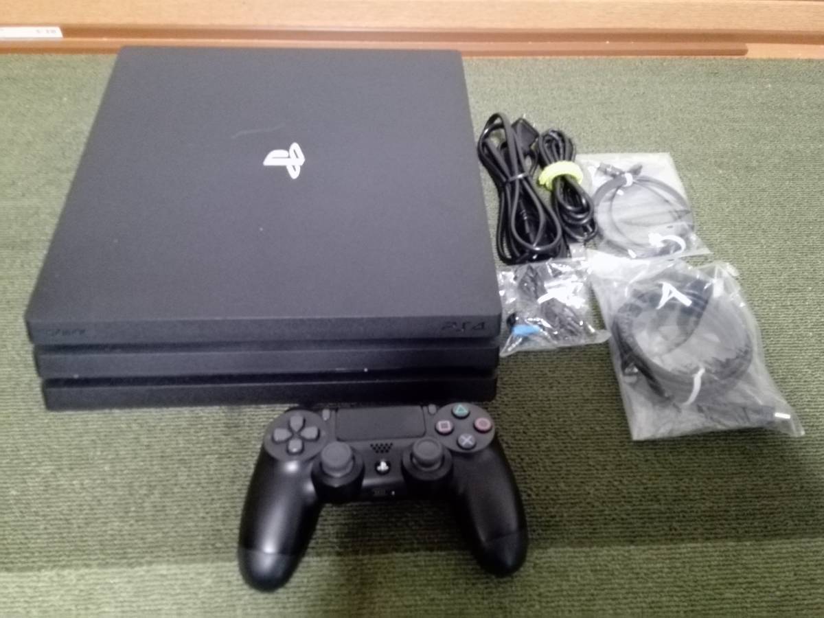 Pro PS4 PlayStation4 1TB SSD CUH-7200B ジェットブラック CUH-1000A 