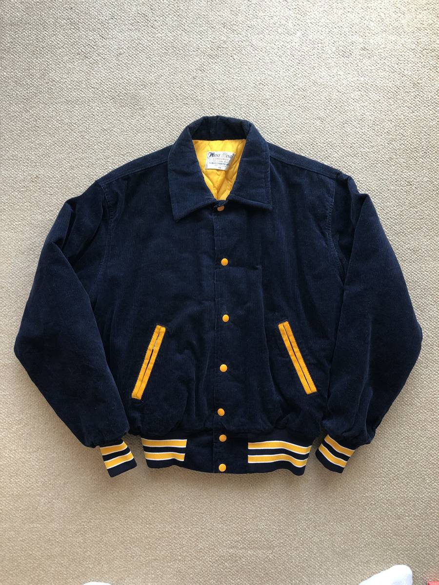 70s WEST WIND BUCCANEER MFG コーデュロイ スタジャン デッドストック 
