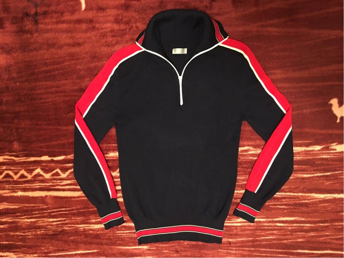 新品同様】Dior homme ディオール オム ジップ ハイネック ニット XXS