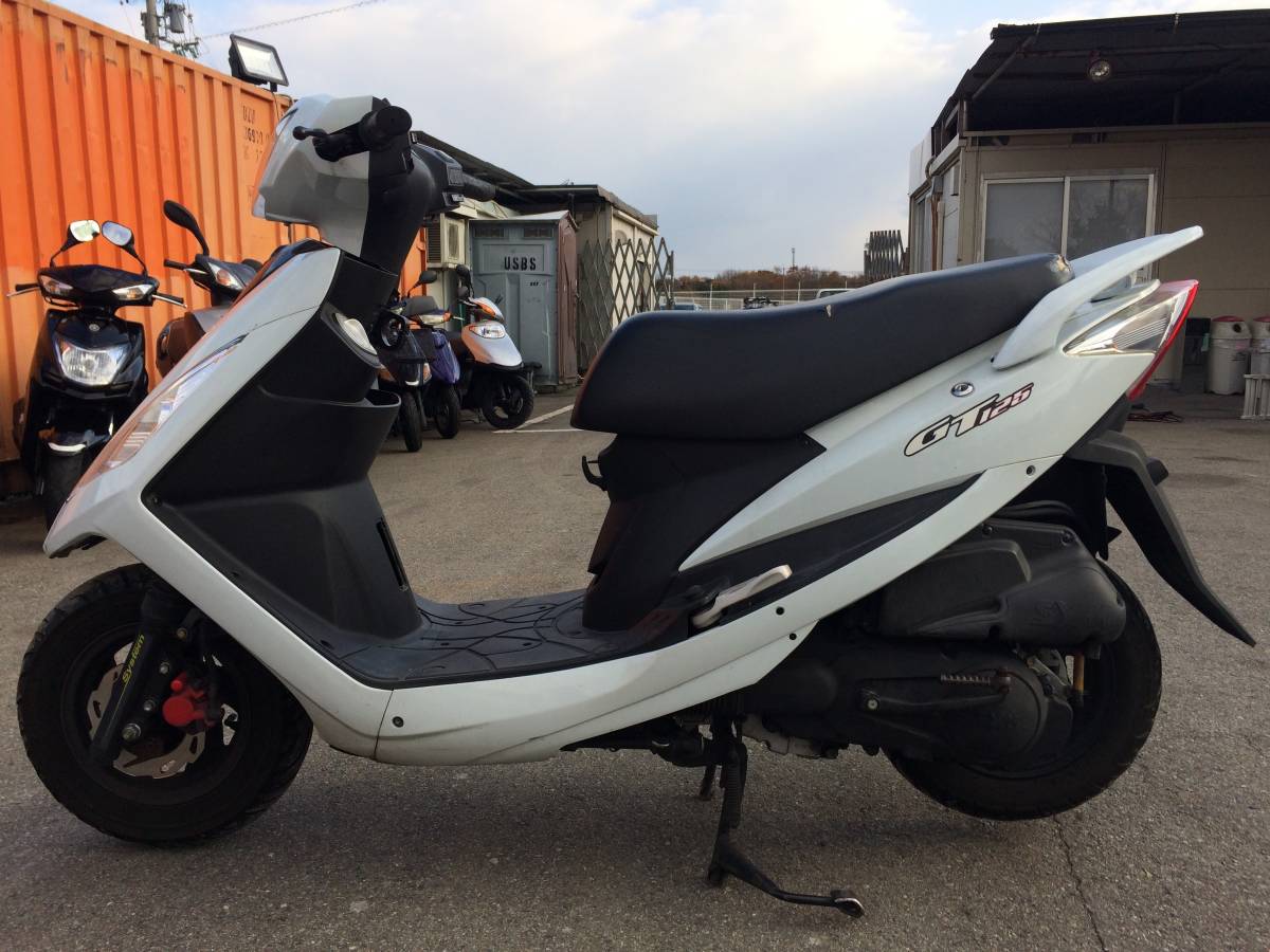 SYM GT125 水曜日までに引取り希望。ジャンク レストアベース