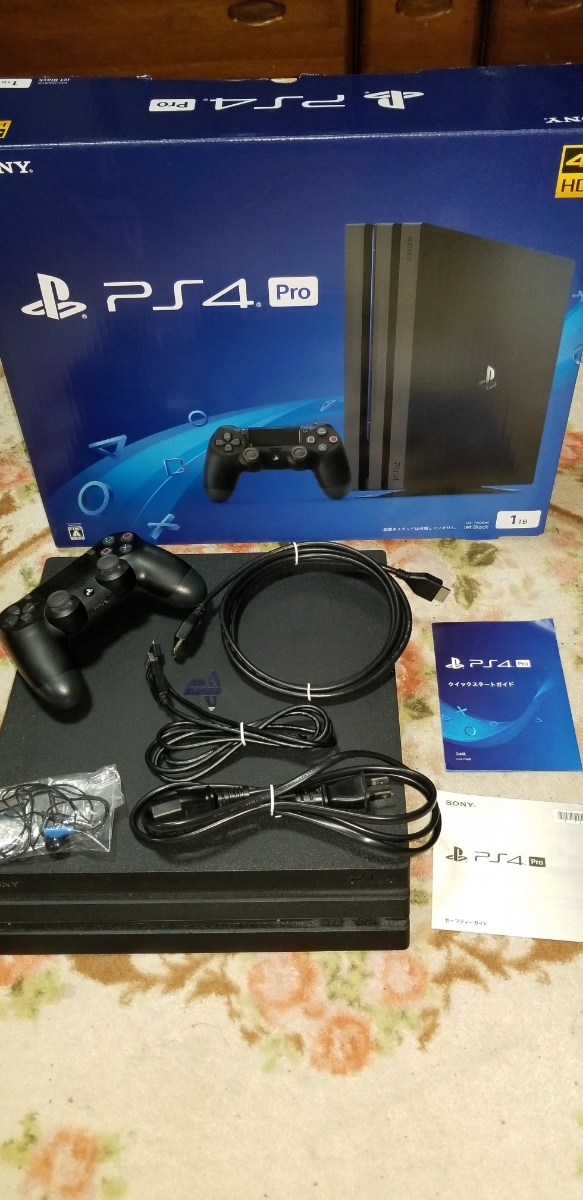  PS4 Pro 本体 コントローラー セット PlayStation4 Pro ブラック 1TB CUH-7200BB02(PS4本体)｜売買されたオークション情報、yahooの商品情報をアーカイブ公開 - オークファン PS4本体