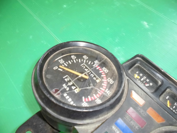 XJ400 スピードメーター タコメーター ☆破損あり ジャンク品 - ☆リ
