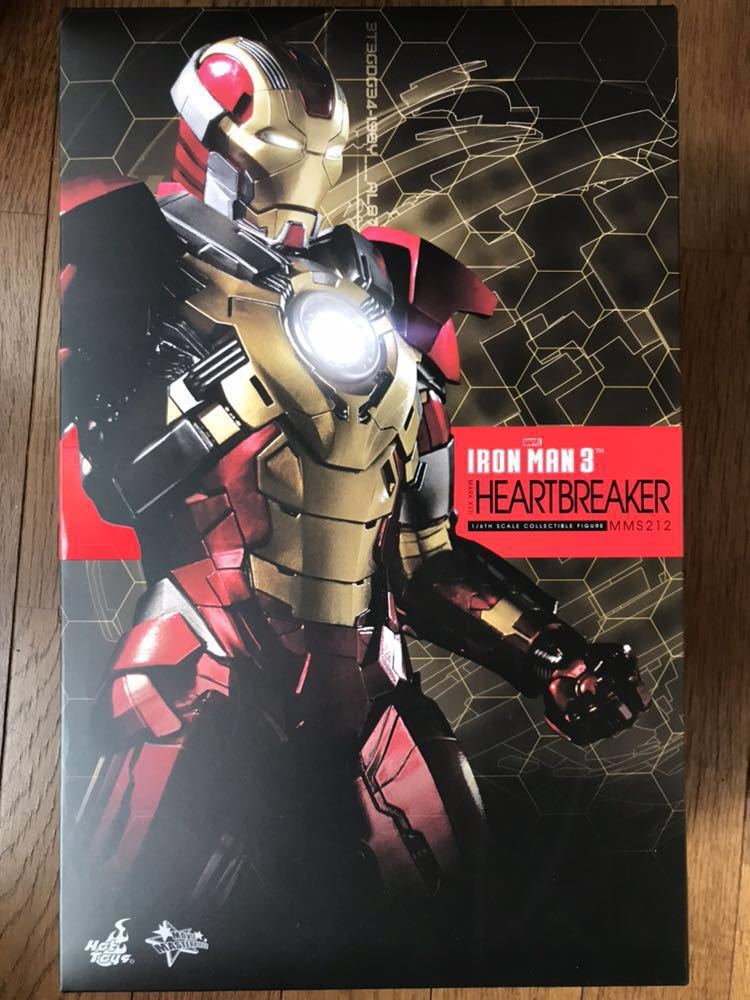 Hottoys MM#212 1/6 アイアンマン3 マーク17 ハートブレイカー 中古未
