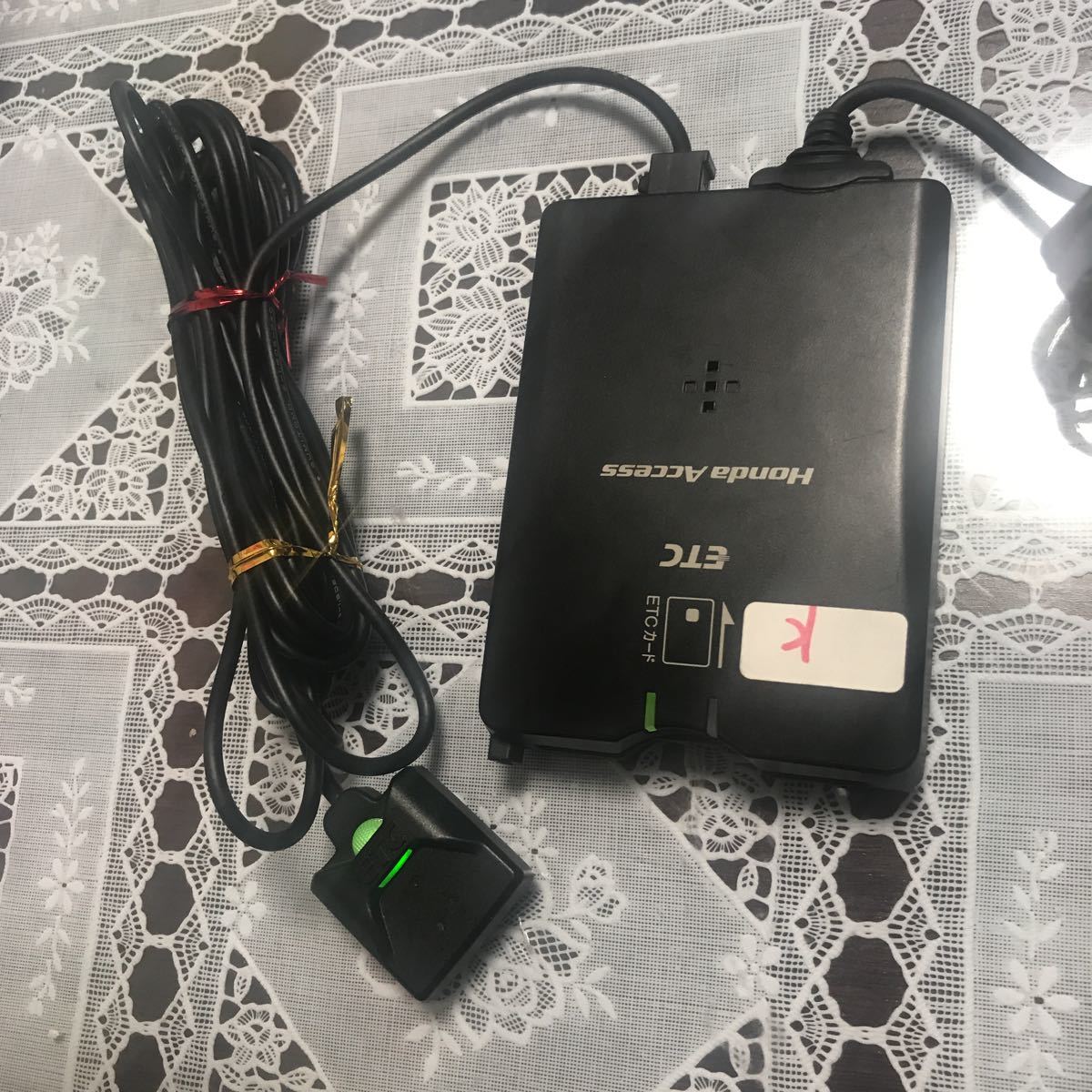 ETC HONDA ACCESS デンソー軽自動車セットアップ 中古品です(ETH-081D)アンテナ分離型