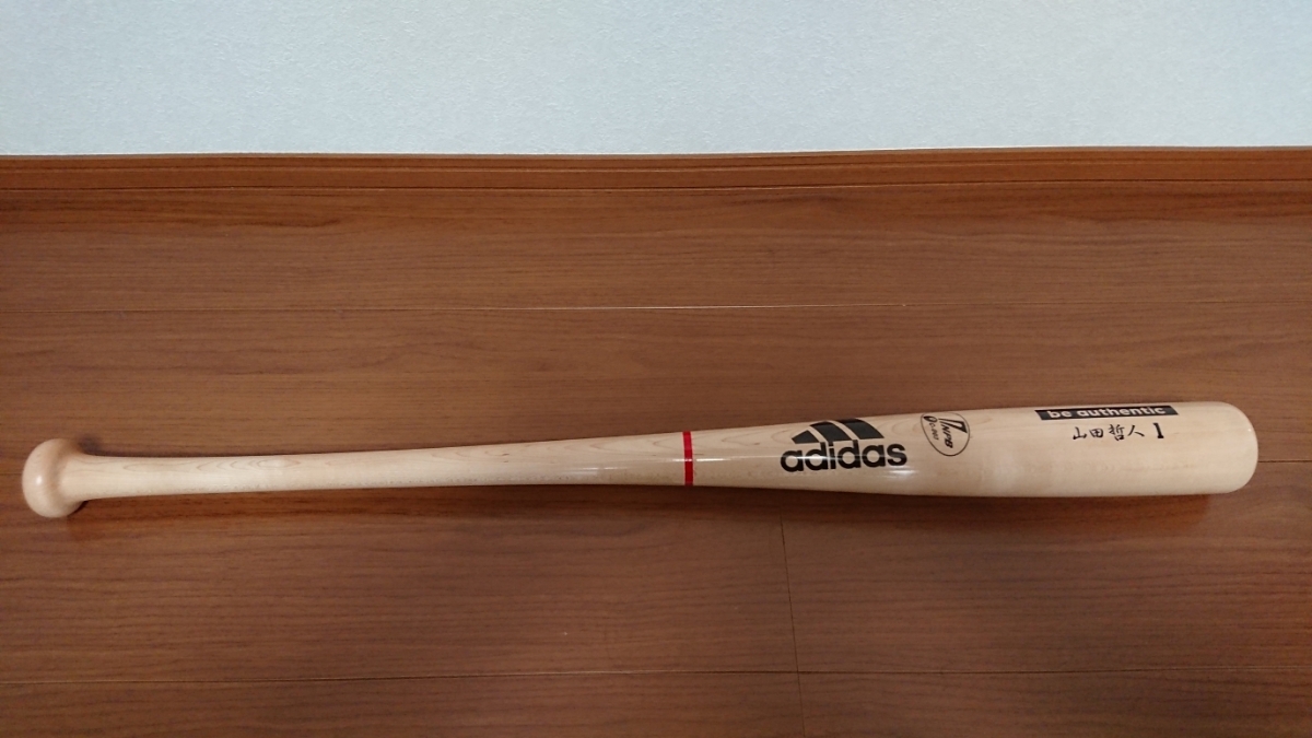 東京ヤクルトスワローズ 山田哲人選手 実使用品 バッド バット 折れ 