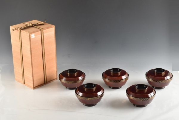 茶道具　平安　熊谷秀穂作　金蒔絵　平棗　共箱　M　R5749 茶道具 平安 熊谷秀穂作 金蒔絵 平棗 共箱 M R5749 - メルカリ