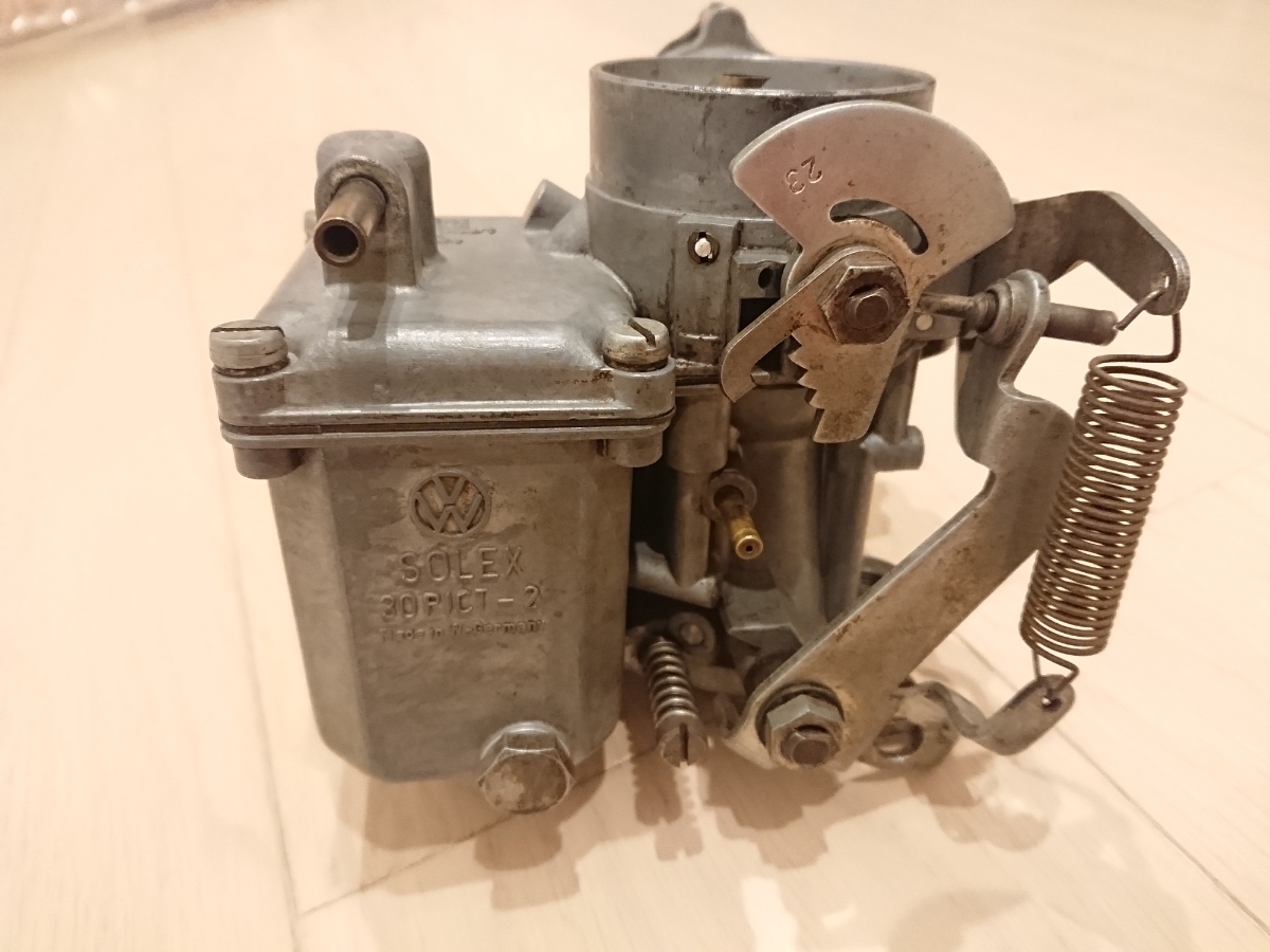 空冷VW純正Solex 30 PICT-2 キャブレター分解整備済み 空冷VW用