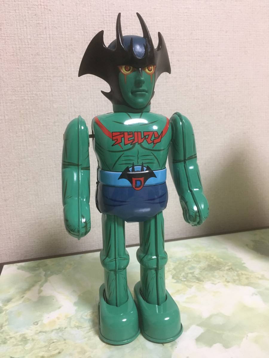 デビルマン ◎デッドストック◎デビルマン ブリキ 歩行 ゼンマイ式