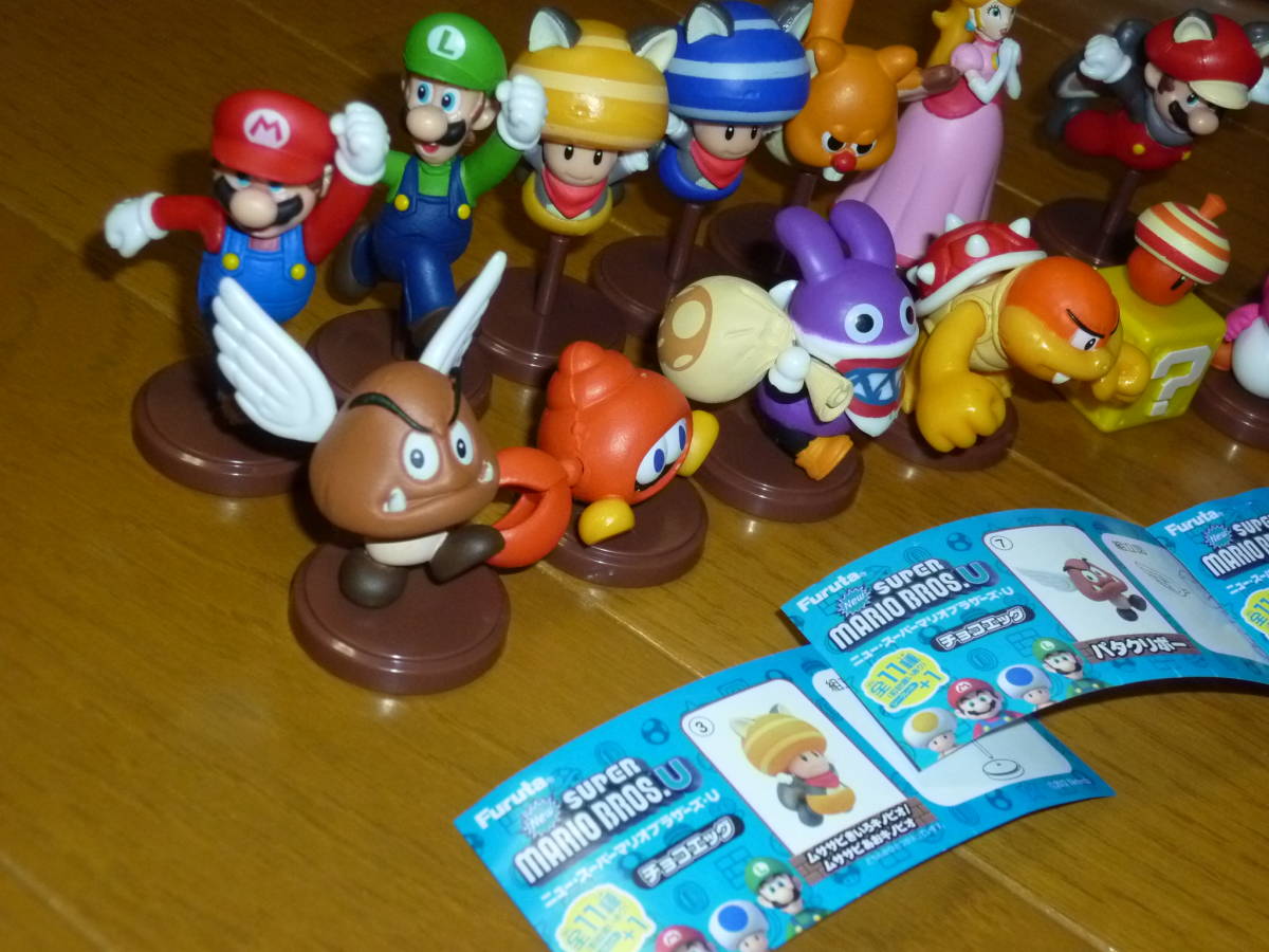 チョコエッグ 全14種 シークレット込み Newスーパーマリオ Wii 