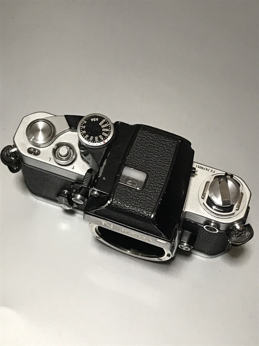 nikonニコンFフィルムカメラジャンク、部品取りレストア用にどうぞ
