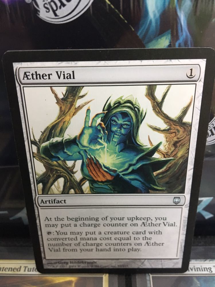mtg Aether Vial 霊気の薬瓶 DST 英語版 Vial 霊気の薬瓶⁄