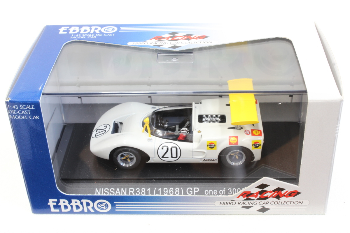 EBBRO 1⁄43 Nissan Car GTR Skyline JGTC 0 NOTE e-POWER NISMO 1 Silver