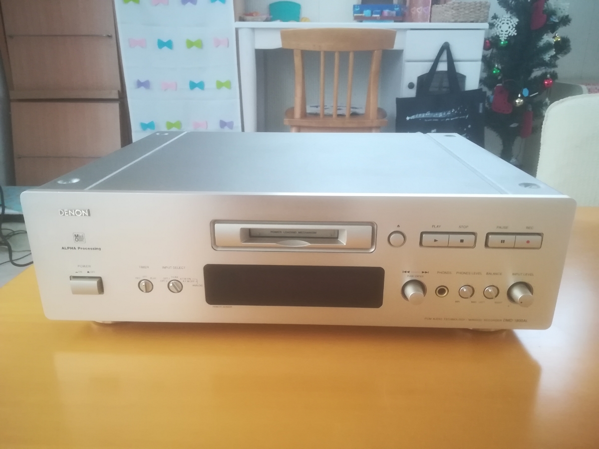 DENON DMD-1800 MDレコーダー MDプレーヤー ジャンク デンオン デノン 