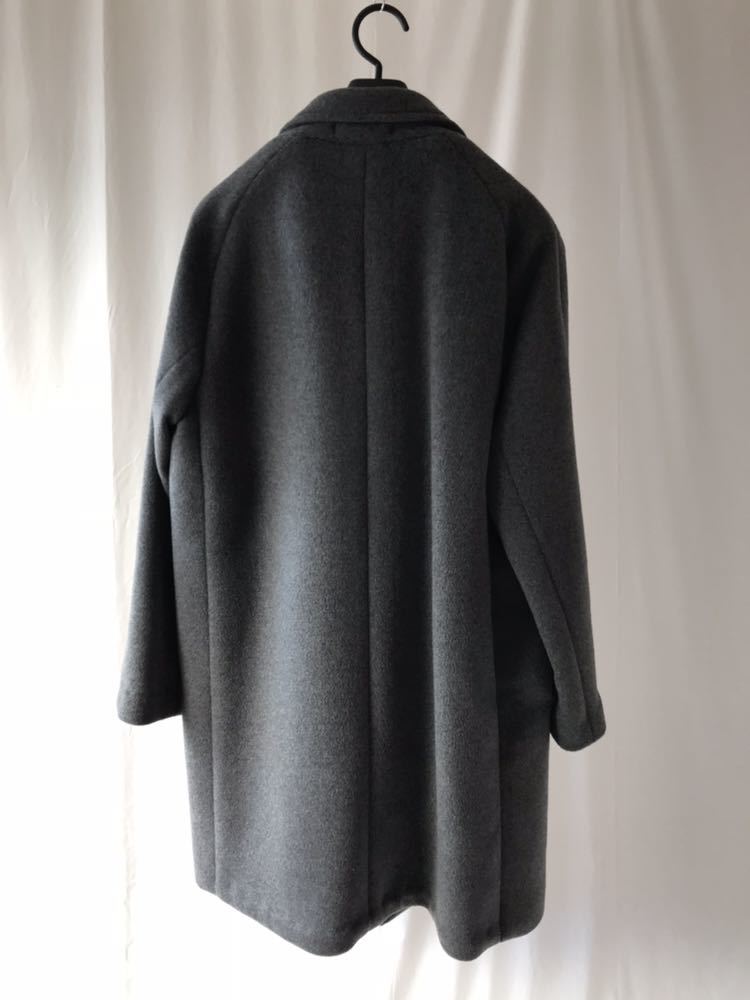 BEAUTY&YOUTH UNITED ARROWS BY ダブルフェイス メルトン ラップコート ショールカラー チェスターコート ...