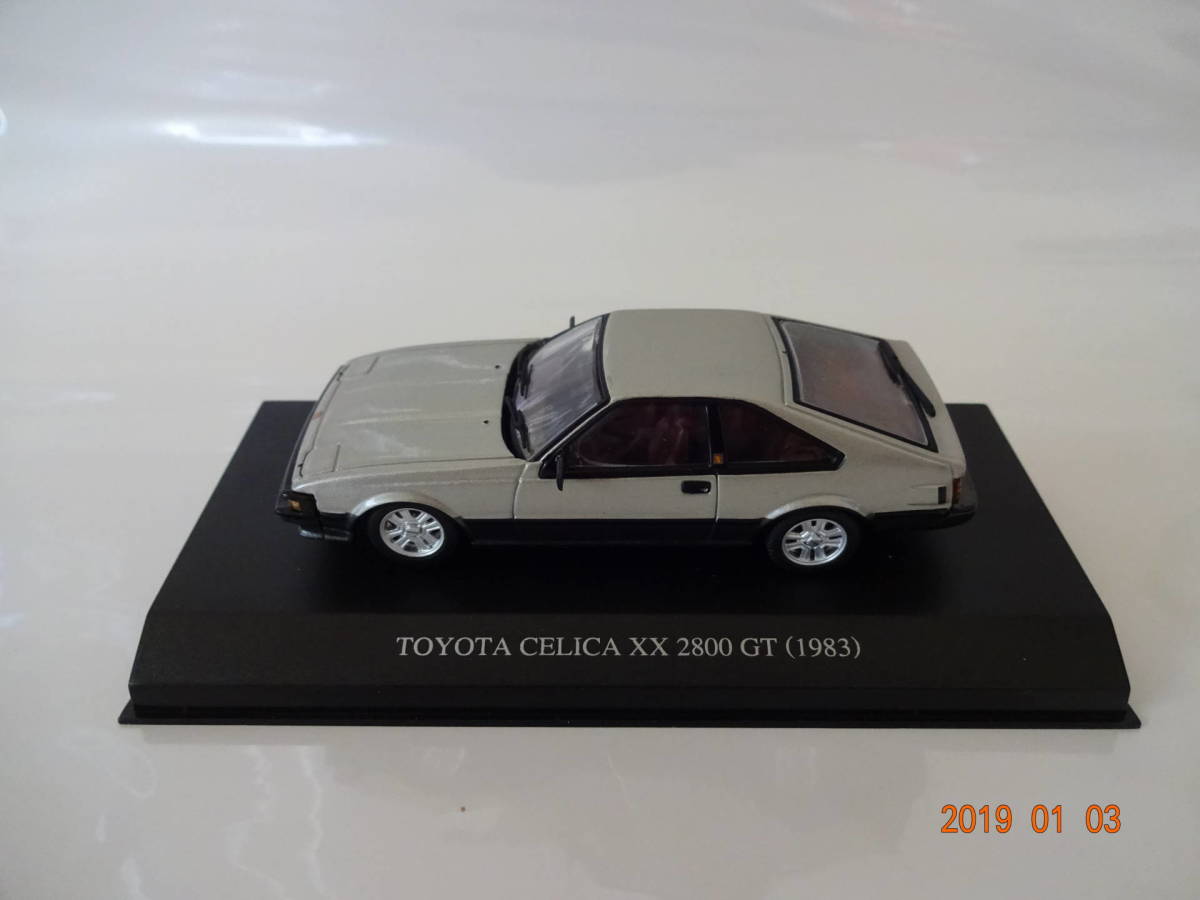 1⁄43 セリカXX DISM 2800GT TOYOTA 20000G-turbo ガンメタ 後期型