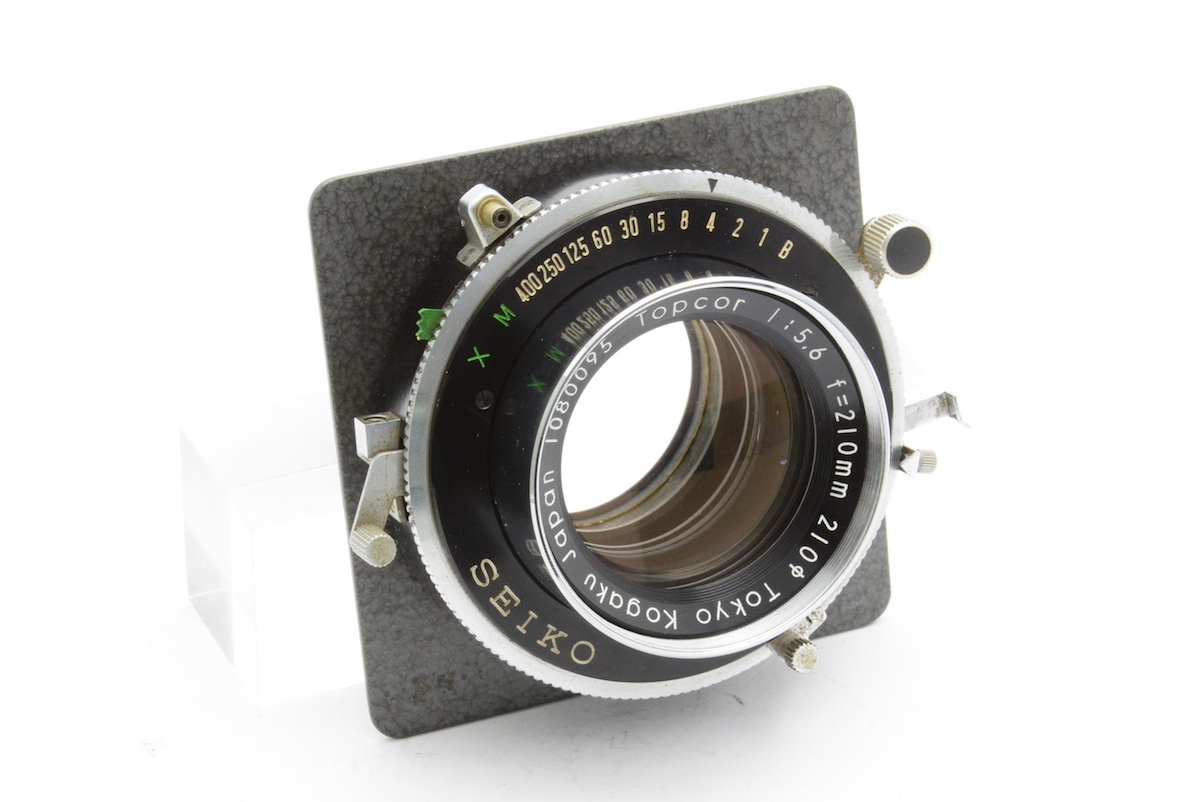TOPCON トプコン TOPCOR 210mm F5.6 大判 レンズ ホースマン シート
