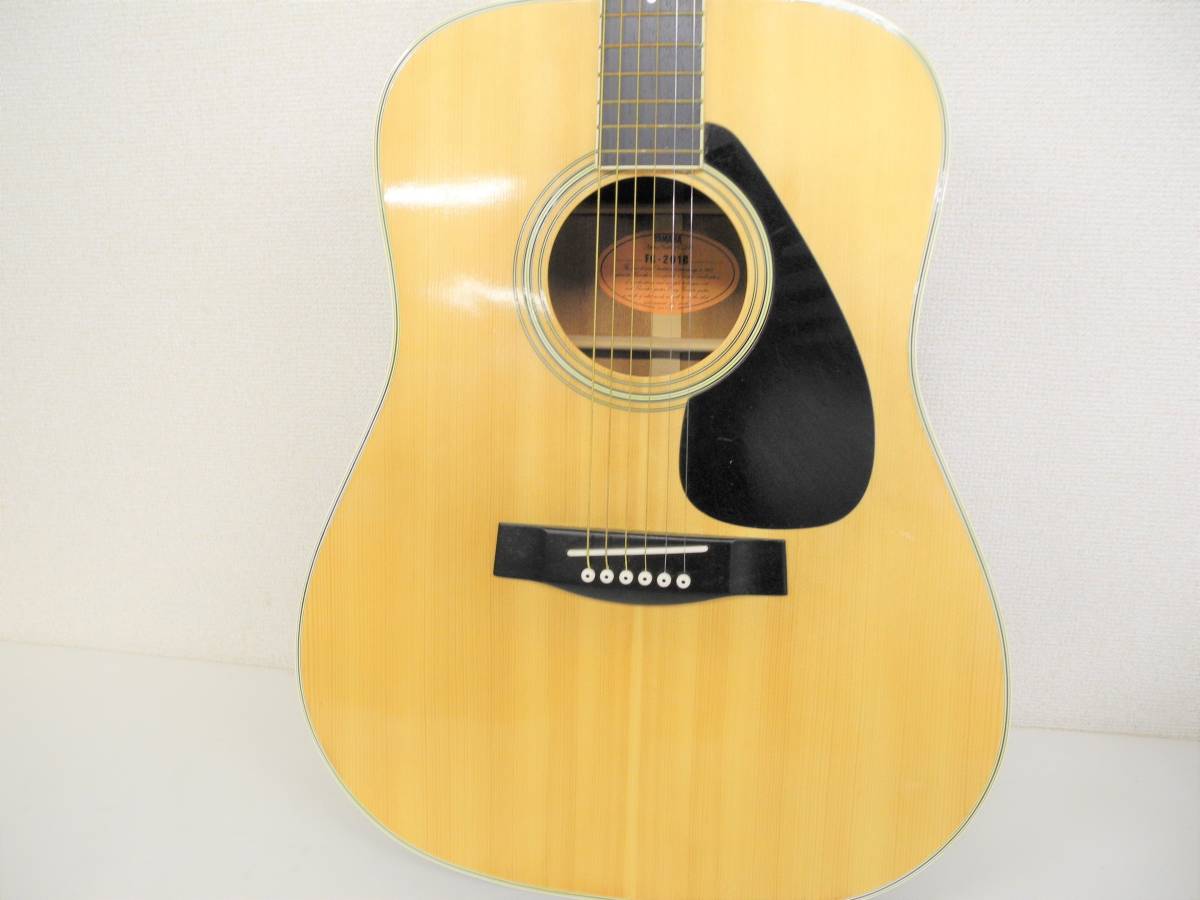 一円出品】YAMAHA FG-201B アコースティックギター ハードケース付き