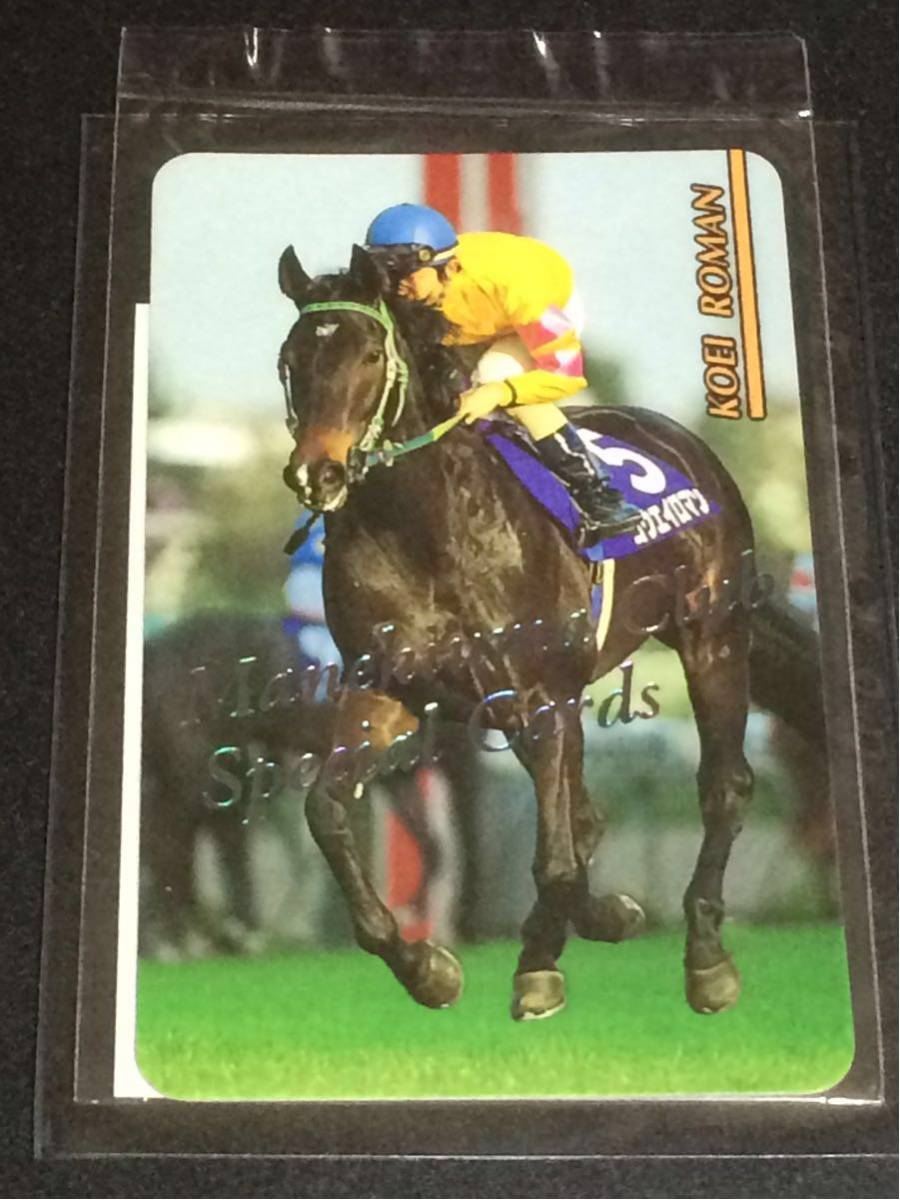 人気定番，最新作 まねき馬 虹 レインボーカード 312 コウエイロマン(競馬)｜売買されたオークション情報、yahooの商品情報をアーカイブ公開 - オークファン 競馬