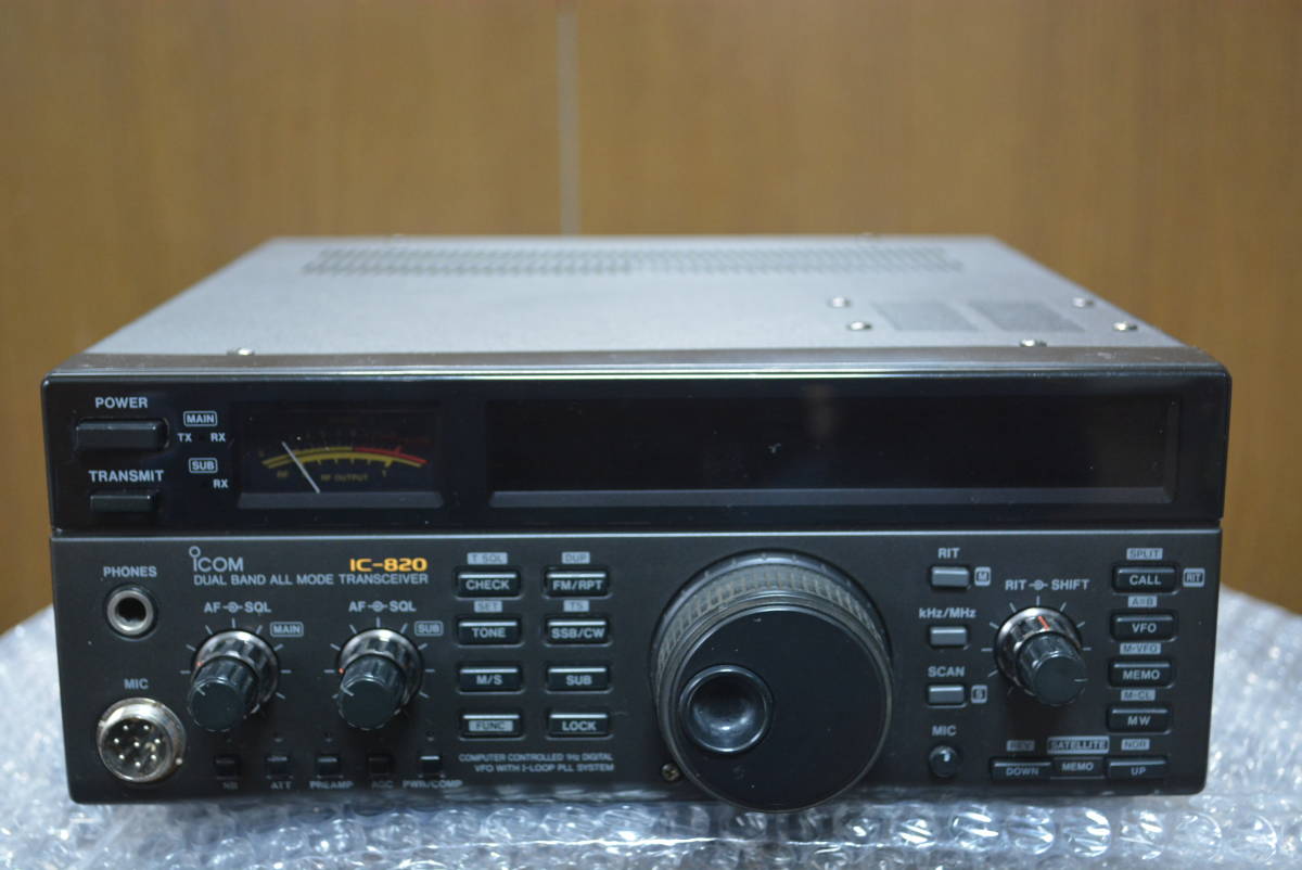 IC-820D ICOM アイコム 144MHZ⁄430MHZ 144MHz\u2044430MHz 動作品 