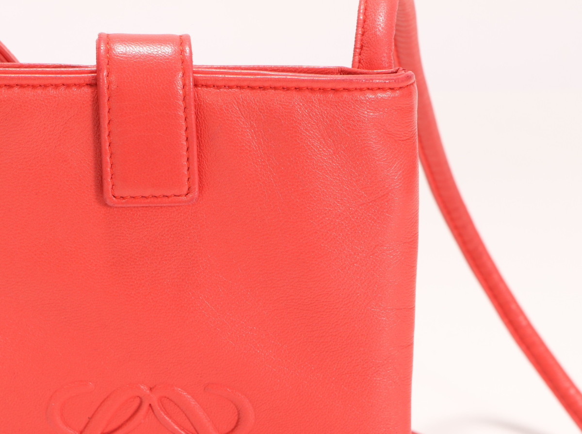 ロエベ ショルダーバッグ アナグラム LOEWE オールド 1円 レアLOEWE 美 