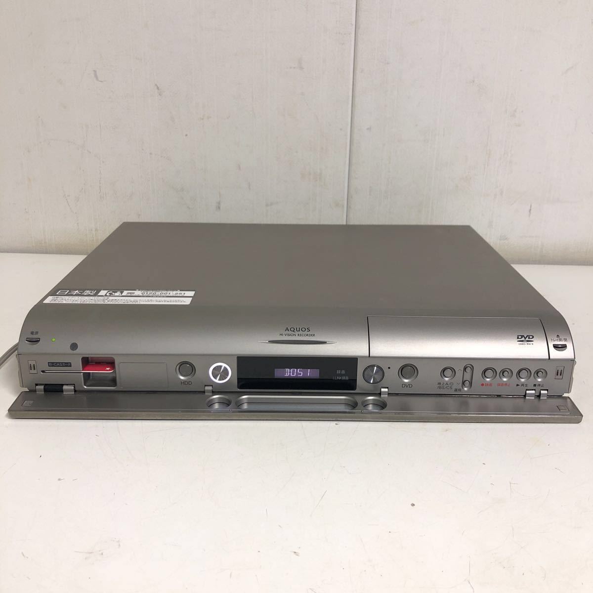 SHARP シャープ デジタル HDD/DVDレコーダー DV-AC52 現状品(HDD内蔵)|売買されたオークション情報、yahooの商品 ...