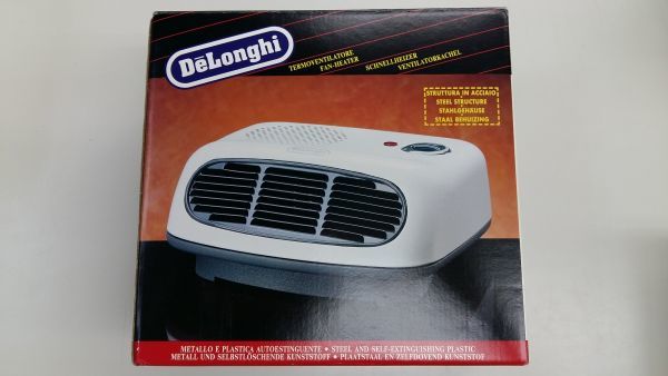 HTM02 DeLonghi デロンギ コンパクトファンヒーター 美品 コラム