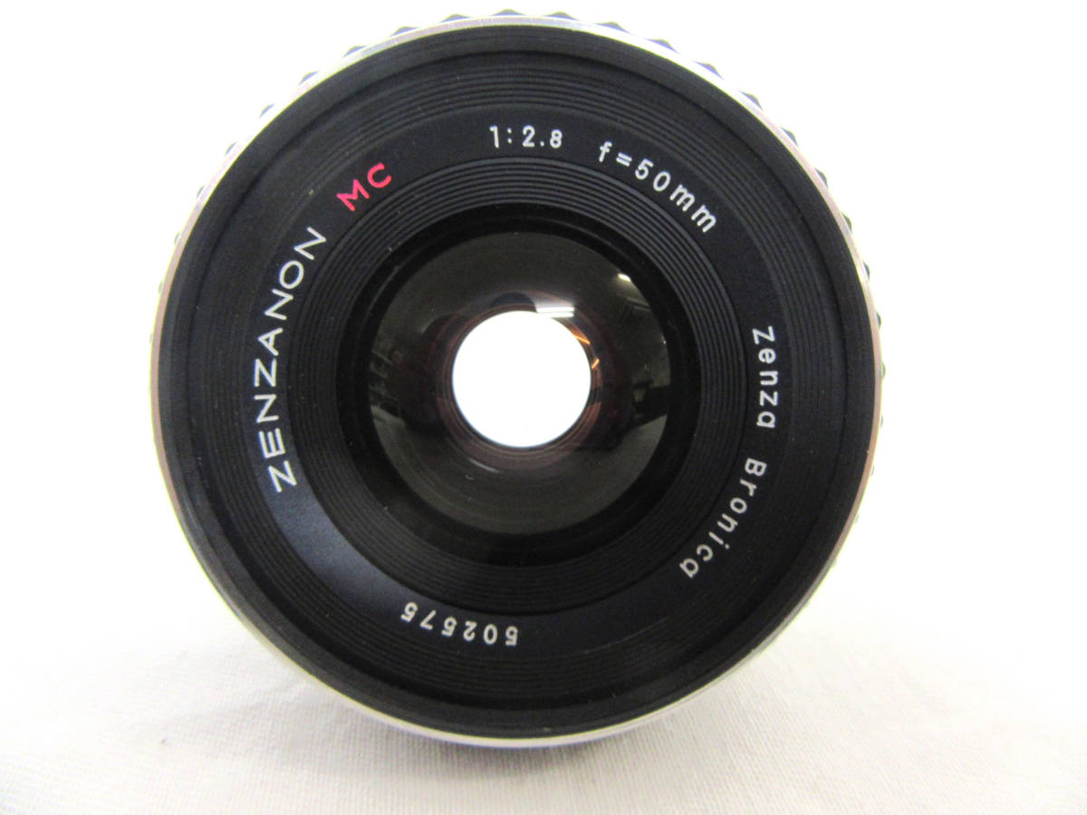 BRONACAブロニカ】②⑥/ZENZANON MC 1:2.8 f=50mm (No.502575)/美品