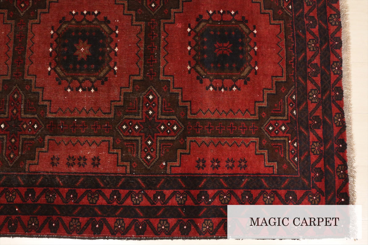 バルーチ族 0 ザッカンの芸術作品 手織り絨毯 アフガニスタン産 