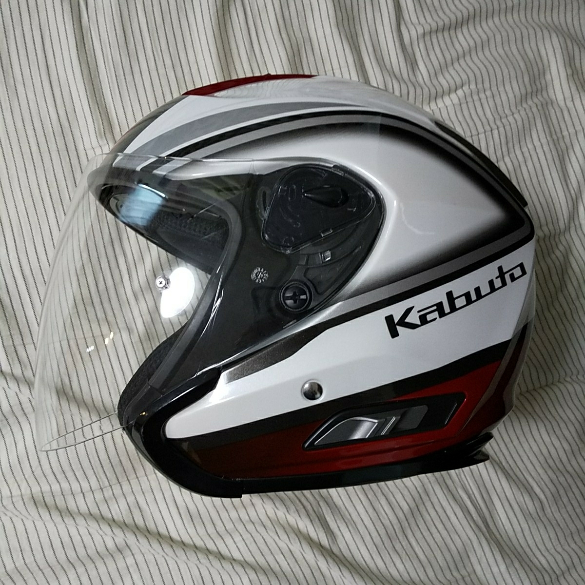 OGK KABUTO ASAGI ジェットヘルメット M 57-58cm アサギ 1円 OGK