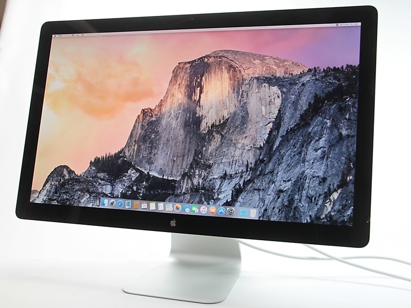 破損あり]Apple / Thunderbolt Display / 27インチ液晶/ 2560x1440