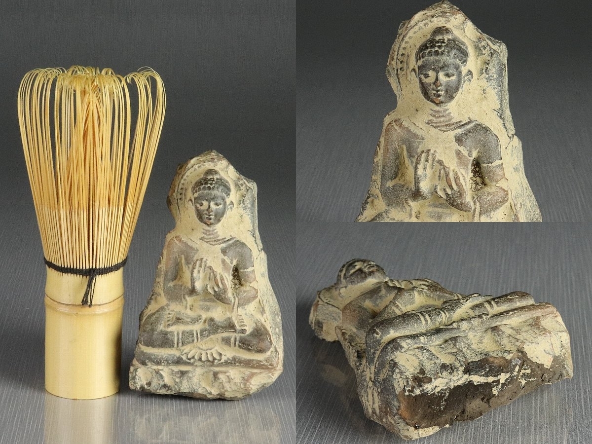 ガンダーラ石仏 ガンダーラ美術 仏像 石仏 Gandhara 極細工 仏教古美術
