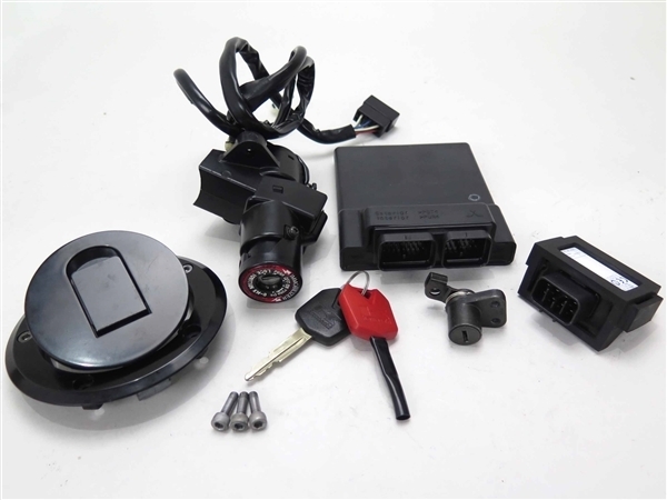 ♪ZX-10R/ZXT00C 純正 キーセット 全3種(K0124A06)鍵/ロック/ECU 04年