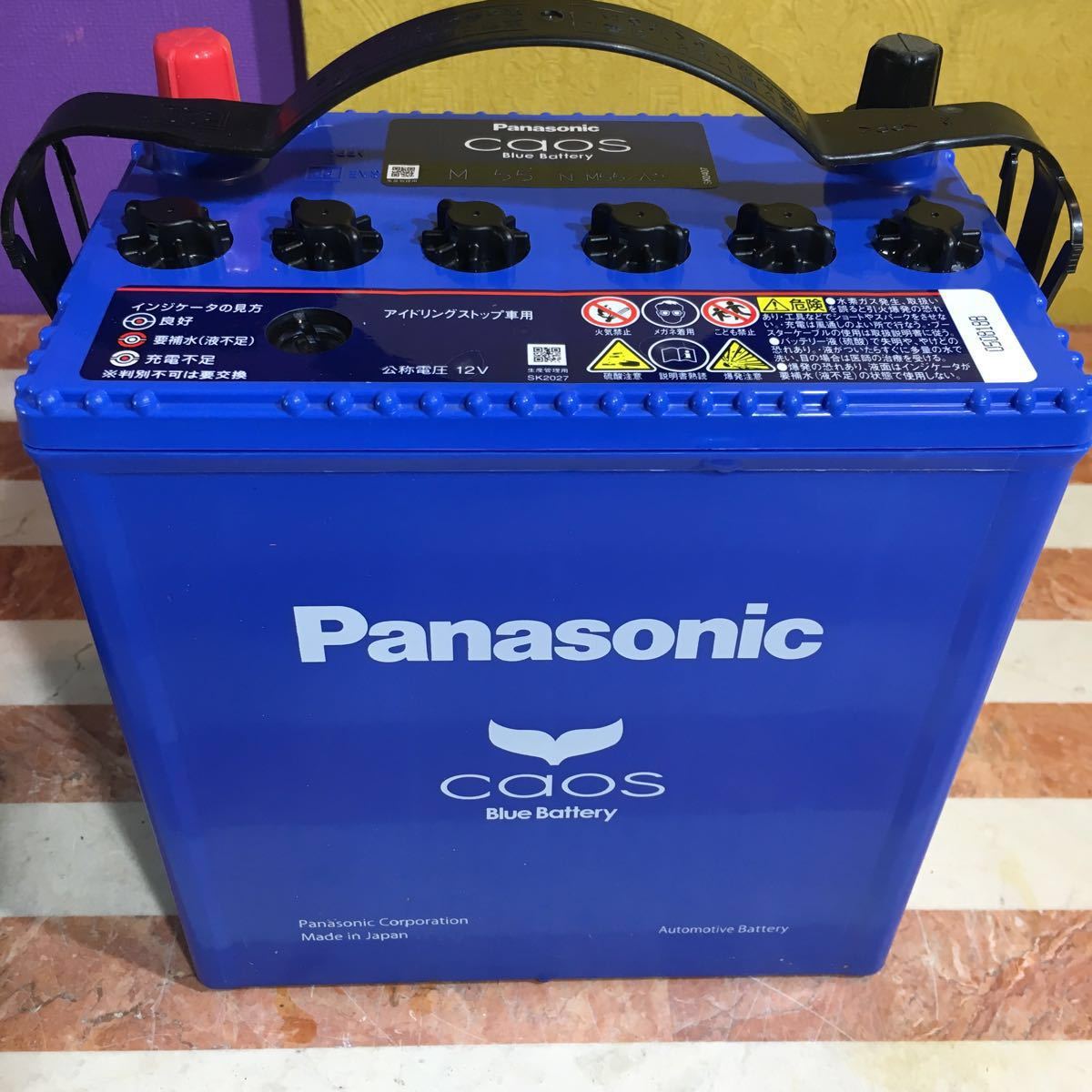 Panasonic caos ブルーバッテリー S-115⁄S-16⁄M Panasonic Blue