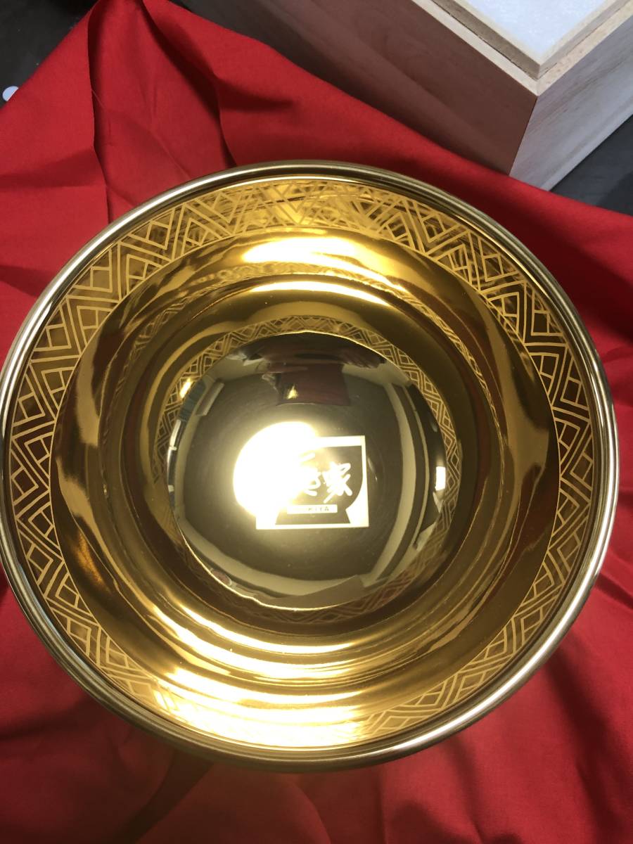 激レア【非売品】すき家 金色 丼 専用箱付き すき家 金のどんぶり