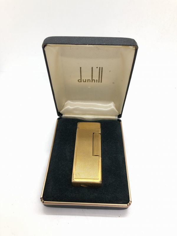 爆買い，本物保証 DUNHILL ダンヒル スリム型 金色 ガスライター ゴールド レトロ 元箱付き(ダンヒル)｜売買されたオークション情報、yahooの商品情報をアーカイブ公開 - オークファン ダンヒル