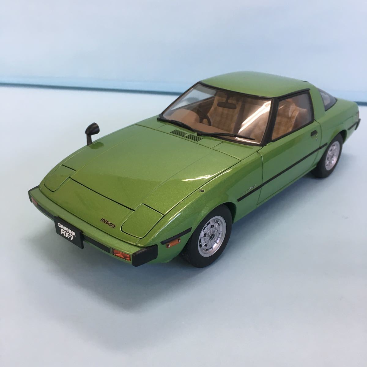 訳あり商品 オートアート Mazuda サバンナ RX－7 (SA) 1/18 グリーン