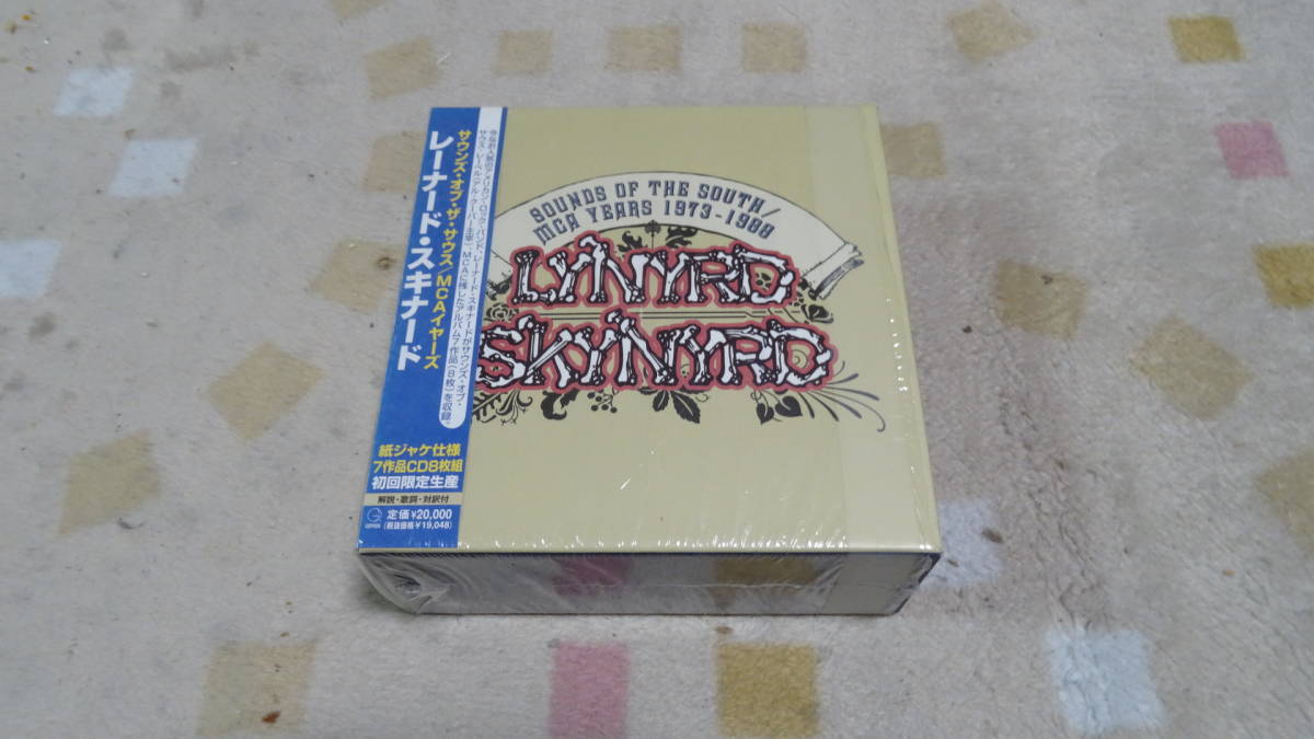 Lynyrd Skynyrd (USA) 紙ジャケ 7Title 8CD BOX付（MCAイヤーズ
