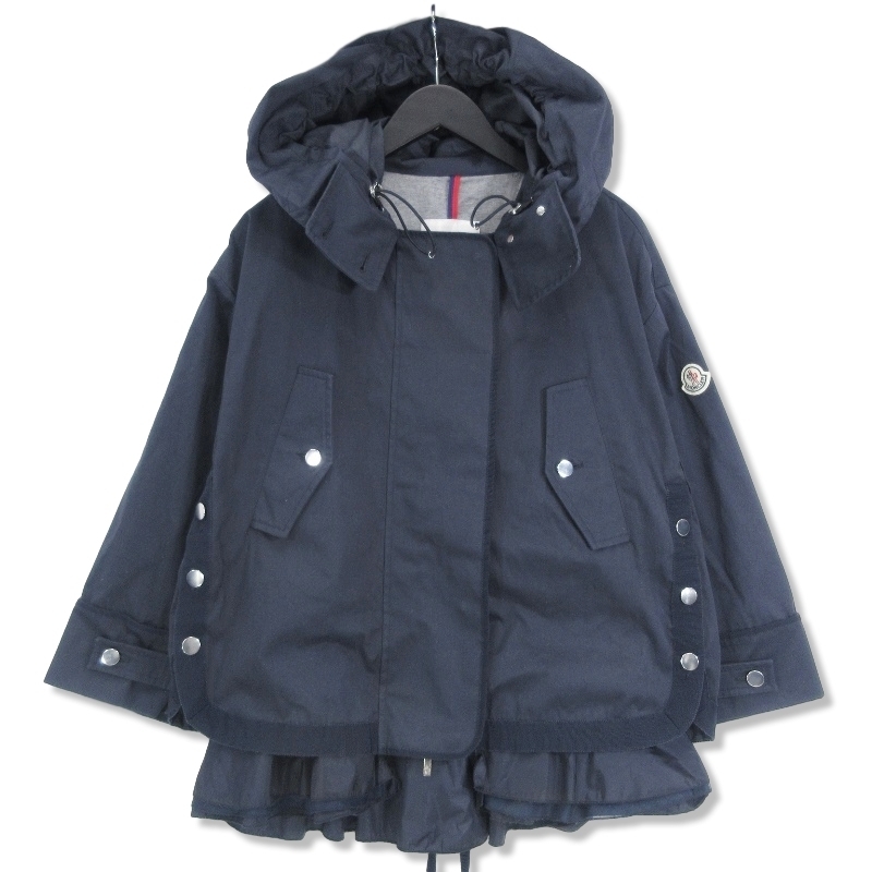 モンクレール MONCLER フリル フード レディース ナイロン コート 