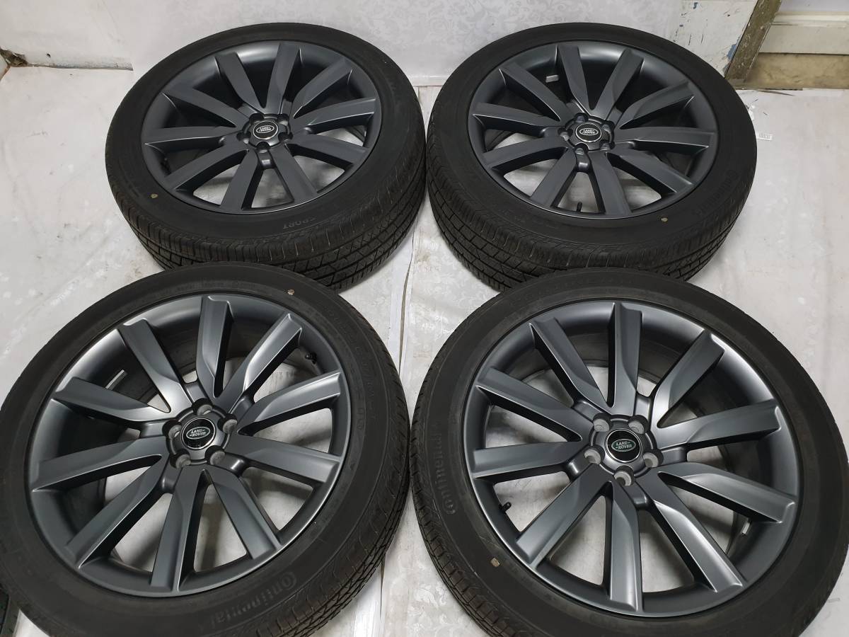 レンジローバー ヴェラール　純正 21インチ ホイール 4本セット 新車外し】レンジローバー ヴェラール 純正ホイール タイヤ4本セット