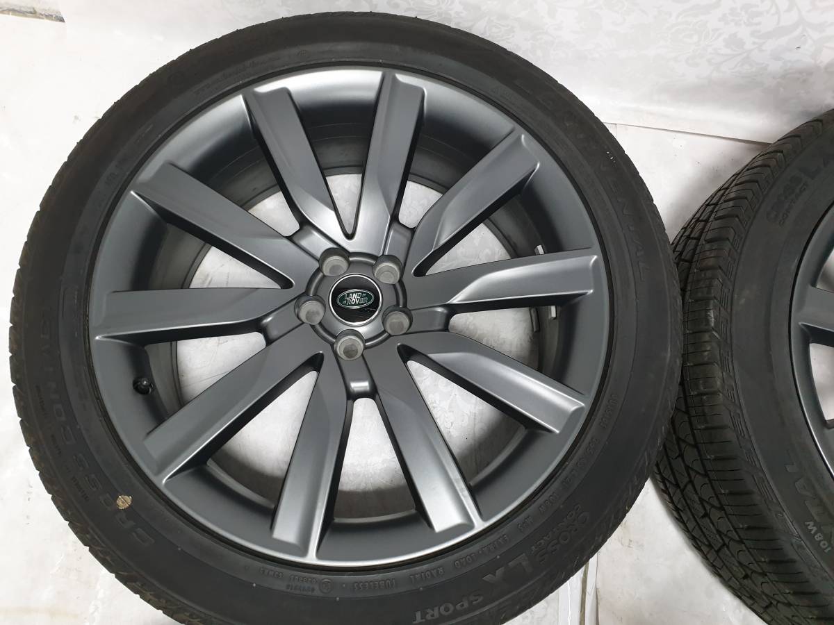 新車外し】レンジローバー ヴェラール 純正ホイール タイヤ4本セット