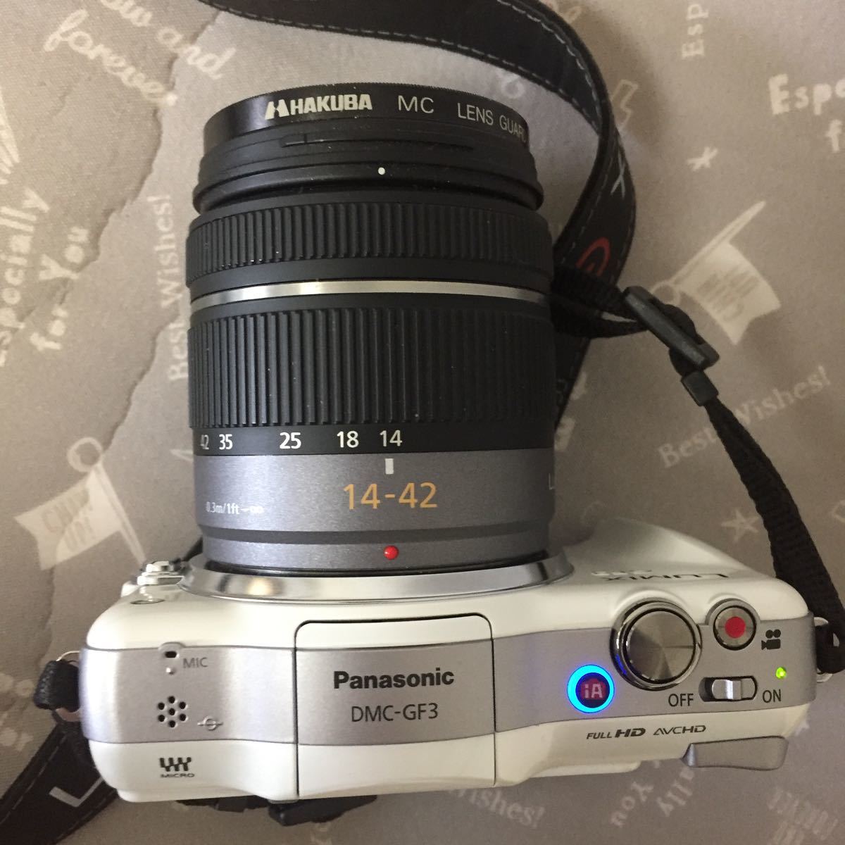 Panasonic lumix GF3 ホワイト レンズキット Panasonic LUMIX DMC−GF3