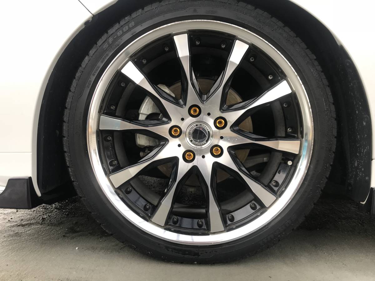 work シュバート SC2 19インチ 4本 タイヤセット workワーク シュバート SC2 19インチ8J インセット+45 225／40 4本