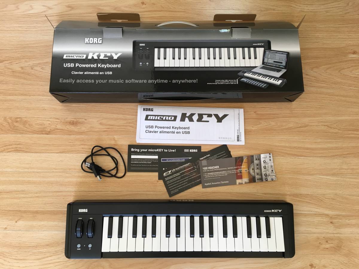 楽器・機材 KORG microKEY-61 MIDIキーボード 本体