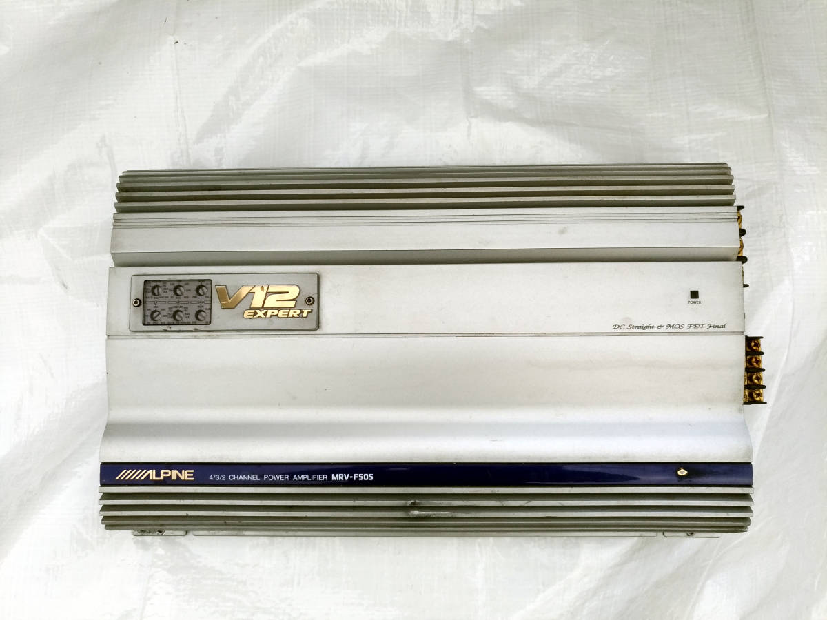 アルパイン V12 ALPINE EXPERT パワーアンプ Expert 0 MRV-F505 MBV44 